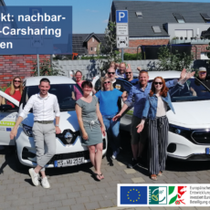 Grüne Woche 2024: das LEADER-Projekt “nachbarschaftliches E-Carsharing” im Außenreport